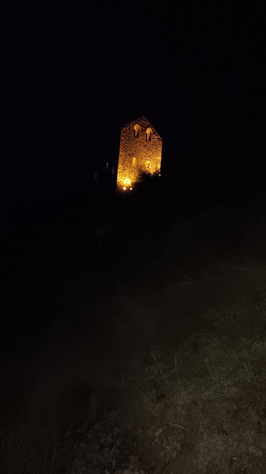 Asso Trois-Châteaux - Jarjayes Chapelle illuminée- 30 11 2024